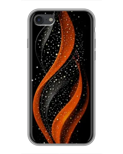 Чехол для iPhone 7 с картинкой «Огненная звездная волна»