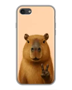 Чохол для iPhone 7 з картинкою «Капібара вікторія» Чохол для iPhone 7 з картинкою «Капібара вікторія»