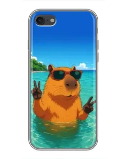 Чохол для iPhone 7 з картинкою «Морська капібара» Чохол для iPhone 7 з картинкою «Морська капібара»