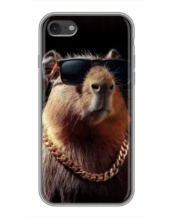 Чохол для iPhone 7 з картинкою «Капібара золотий ланцюг» Чохол для iPhone 7 з картинкою «Капібара золотий ланцюг»