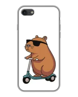 Чохол для iPhone 7 з картинкою «Капібара на самокаті» Чохол для iPhone 7 з картинкою «Капібара на самокаті»