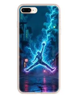Чохол для iPhone 8 Plus з картинкою «Jordan Gold Jumpman»