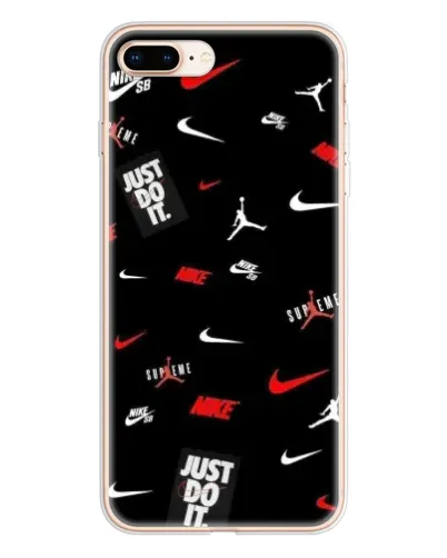 Чохол для iPhone 8 Plus з картинкою «Nike Mix Pattern»