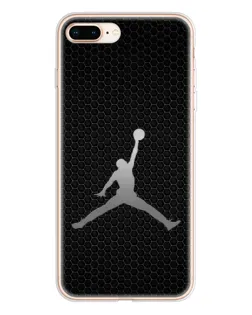 Чохол для iPhone 8 Plus з картинкою «Jordan Dark Carbon»