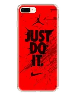 Чохол для iPhone 8 Plus з картинкою «Nike Just Do It»
