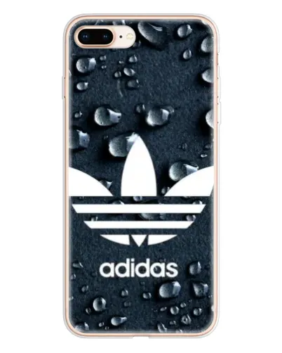 Чохол для iPhone 8 Plus з картинкою «Adidas Trefoil Blue» Чохол для iPhone 8 Plus з картинкою «Adidas Trefoil Blue»