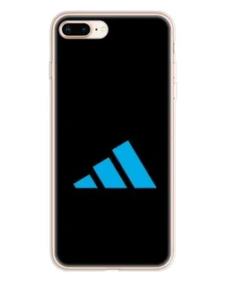 Чохол для iPhone 8 Plus з картинкою «Adidas Cyan Logo»