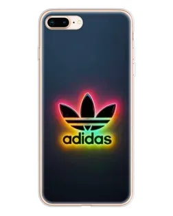 Чохол для iPhone 8 Plus з картинкою «Неоновий Adidas»