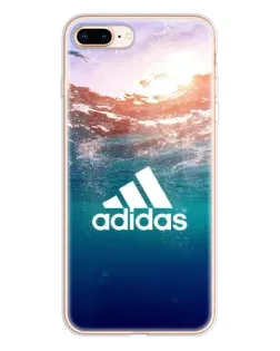 Чохол для iPhone 8 Plus з картинкою «Океанська глибина адідас»