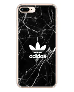 Чохол для iPhone 8 Plus з картинкою «Білий мармур Adidas»