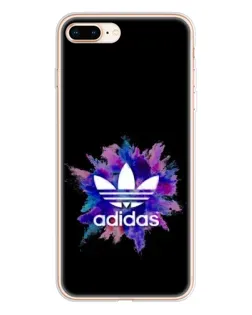 Чохол для iPhone 8 Plus з картинкою «Вибух фарб Adidas»