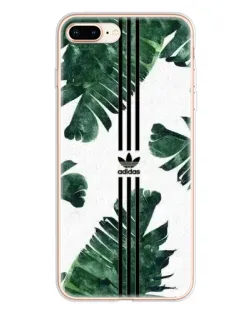 Чохол для iPhone 8 Plus з картинкою «Пальмове листя адідас»