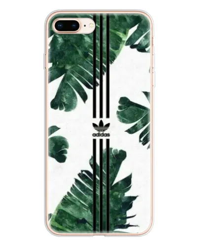 Чохол для iPhone 8 Plus з картинкою «Пальмове листя адідас» Чохол для iPhone 8 Plus з картинкою «Пальмове листя адідас»