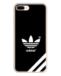 Чохол для iPhone 8 Plus з картинкою «Adidas з діагональними смугами»