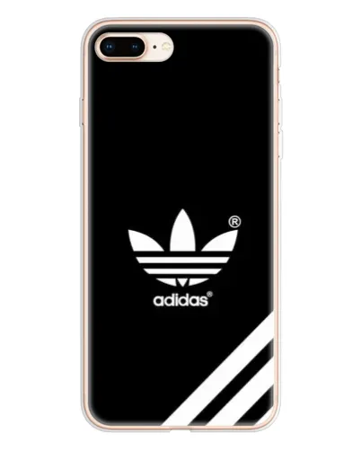 Чохол для iPhone 8 Plus з картинкою «Adidas з діагональними смугами» Чохол для iPhone 8 Plus з картинкою «Adidas з діагональними смугами»