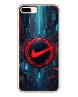 Чохол для iPhone 8 Plus з картинкою «Техногенний стиль Nike»