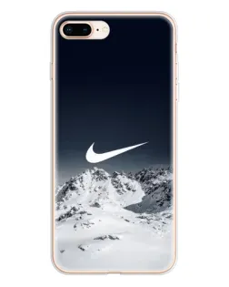 Чохол для iPhone 8 Plus з картинкою «Nike — зимові гори»