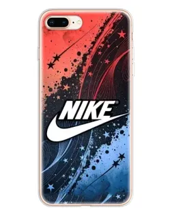 Чохол для iPhone 8 Plus з картинкою «Градієнтний принт Найк»