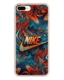 Чохол для iPhone 8 Plus з картинкою «Nike в абстракції»
