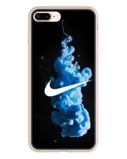 Чохол для iPhone 8 Plus з картинкою «Nike та синій дим»