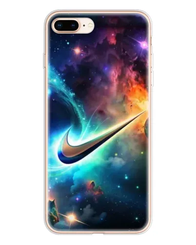 Чохол для iPhone 8 Plus з картинкою «Космічний Nike Swoosh» Чохол для iPhone 8 Plus з картинкою «Космічний Nike Swoosh»