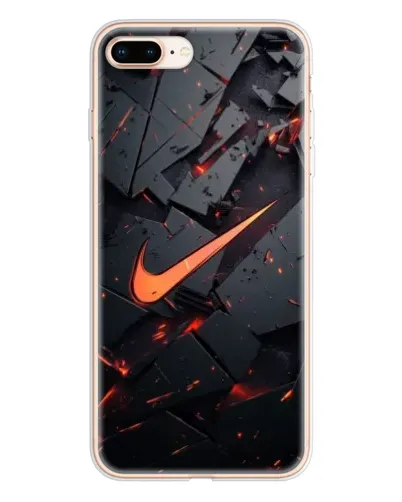 Чохол для iPhone 8 Plus з картинкою «Nike — ефект розломів» Чохол для iPhone 8 Plus з картинкою «Nike — ефект розломів»
