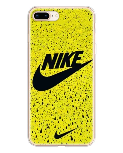 Чохол для iPhone 8 Plus з картинкою «Жовтий текстурний Nike» Чохол для iPhone 8 Plus з картинкою «Жовтий текстурний Nike»