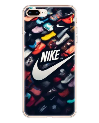 Чохол для iPhone 8 Plus з картинкою «Колекція кросівок Nike» Чохол для iPhone 8 Plus з картинкою «Колекція кросівок Nike»