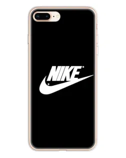 Чехол для iPhone 8 Plus с картинкой «Мазки краски Nike»