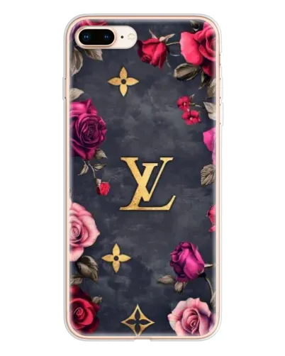Чохол для iPhone 8 Plus з картинкою «Квітковий Louis Vuitton» Чохол для iPhone 8 Plus з картинкою «Квітковий Louis Vuitton»