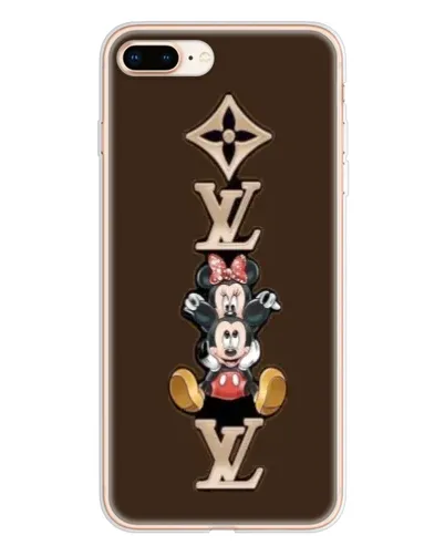 Чохол для iPhone 8 Plus з картинкою «LV та Міккі Маус» Чохол для iPhone 8 Plus з картинкою «LV та Міккі Маус»