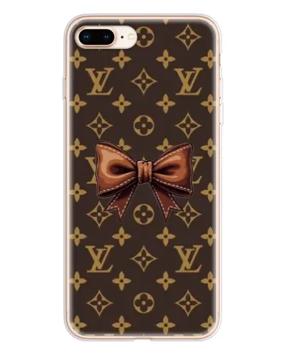 Чохол для iPhone 8 Plus з картинкою «LV з бантом» Чохол для iPhone 8 Plus з картинкою «LV з бантом»