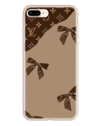 Чохол для iPhone 8 Plus з картинкою «LV — кавовий атлас» Чохол для iPhone 8 Plus з картинкою «LV — кавовий атлас»