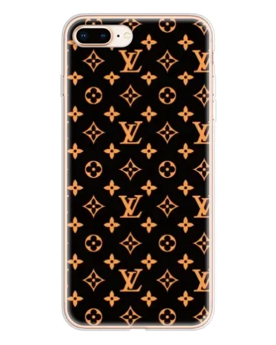 Чохол для iPhone 8 Plus з картинкою «Золота монограма LV» Чохол для iPhone 8 Plus з картинкою «Золота монограма LV»