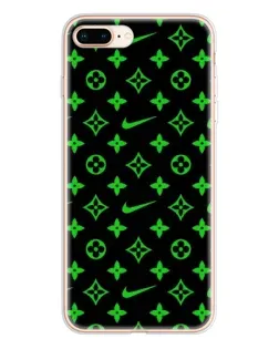 Чохол для iPhone 8 Plus з картинкою «Неоновий принт LV»