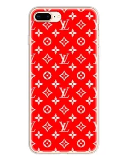 Чохол для iPhone 8 Plus з картинкою «Яскравий паттерн LV»