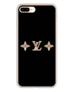 Чохол для iPhone 8 Plus з картинкою «Louis Vuitton — мінімалізм»
