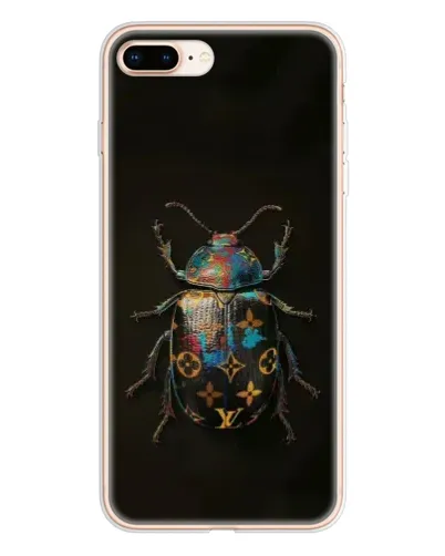 Чохол для iPhone 8 Plus з картинкою «LV — мармуровий принт» Чохол для iPhone 8 Plus з картинкою «LV — мармуровий принт»