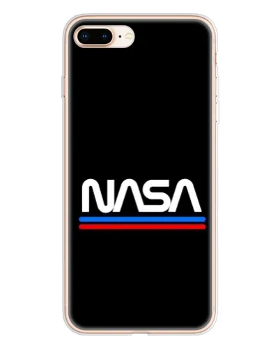 Чохол для iPhone 8 Plus з картинкою «NASA — класика Red Blue» Чохол для iPhone 8 Plus з картинкою «NASA — класика Red Blue»