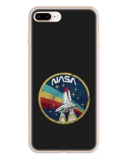 Чохол для iPhone 8 Plus з картинкою «NASA — емблема місії»