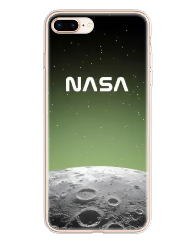 Чохол для iPhone 8 Plus з картинкою «NASA — місячний градієнт» Чохол для iPhone 8 Plus з картинкою «NASA — місячний градієнт»
