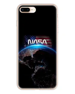 Чохол для iPhone 8 Plus з картинкою «Земля з космосу NASA»