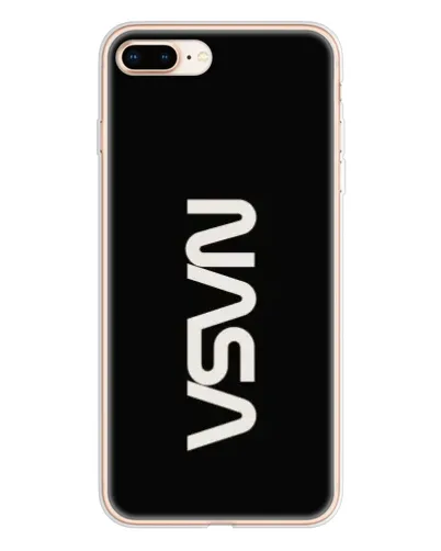 Чохол для iPhone 8 Plus з картинкою «NASA — вертикальний логотип» Чохол для iPhone 8 Plus з картинкою «NASA — вертикальний логотип»