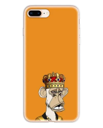 Чохол для iPhone 8 Plus з картинкою «Золота мавпа Bored Ape» Чохол для iPhone 8 Plus з картинкою «Золота мавпа Bored Ape»