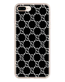 Чохол для iPhone 8 Plus з картинкою «Gucci — сітчастий паттерн»