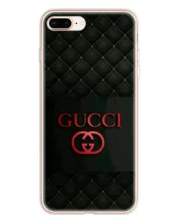 Чохол для iPhone 8 Plus з картинкою «Gucci — стьобаний чорний»