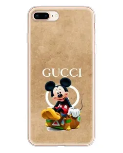 Чохол для iPhone 8 Plus з картинкою «Міккі Маус Gucci — крафт»
