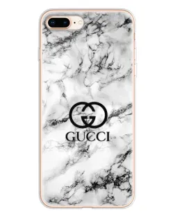 Чохол для iPhone 8 Plus з картинкою «Gucci — мармуровий шик»