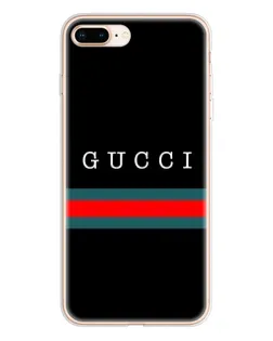Чохол для iPhone 8 Plus з картинкою «Gucci — червоний пояс»