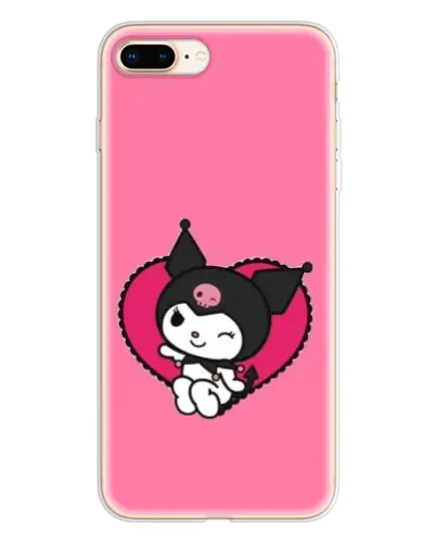 Чохол для iPhone 8 Plus з картинкою «Kuromi — любов у серці» Чохол для iPhone 8 Plus з картинкою «Kuromi — любов у серці»